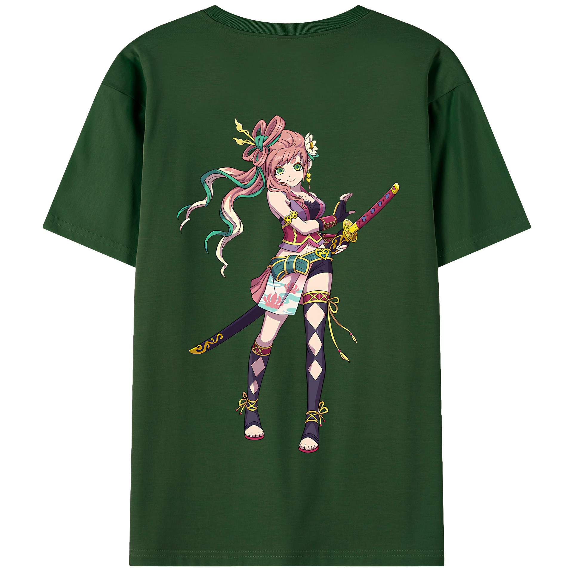 （画像用） 妖怪ウォッチ Yo-kai Watch 綿100％半袖Tシャツ（背面プリント）